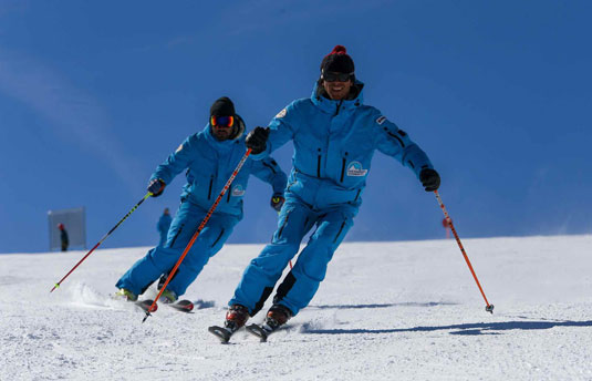 Instruktorentraining für Skilehrer
